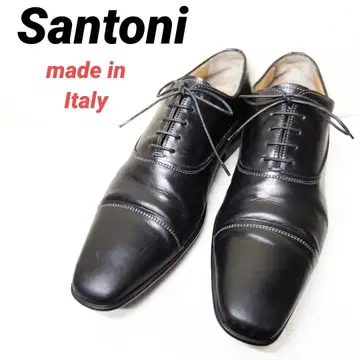 산토니 Santoni 이탈리아제 가죽 신발 스트레이트 팁 포멀