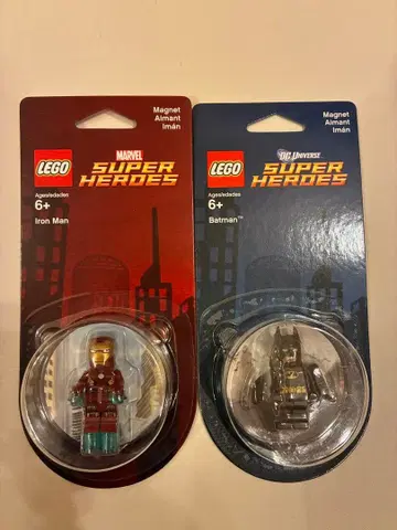 레고 아이언맨 배트맨 마그넷 세트