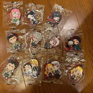 귀멸의 칼날 러버 마스코트 묶음 판매