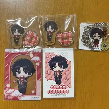 종말의 세라프 이치노세 글렌 세트 백귀야행 스크래치 카드 참