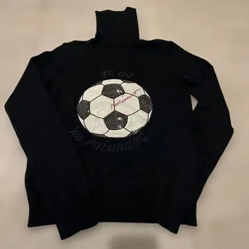 모스키노 진 축구공 스웨터