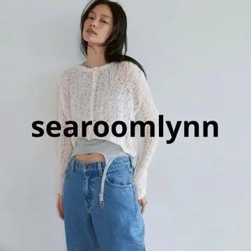 시루무린 Soft Mesh 미니 가디건 쉘 핑크