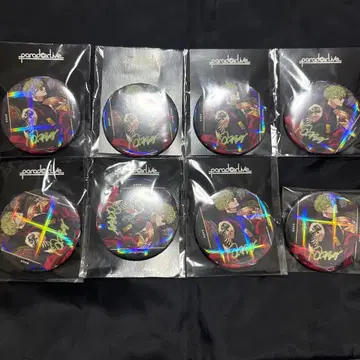 파라라이 BIG 캔뱃지 호쿠사이 세트