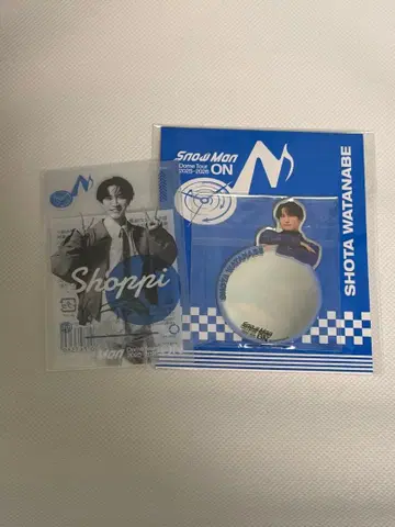 SnowMan ON 스티커 와타나베 쇼타