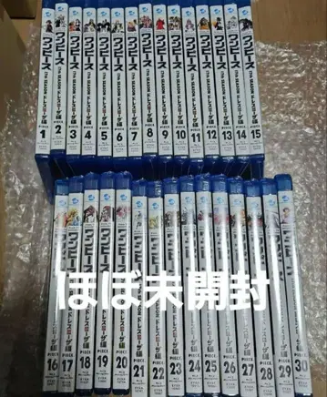 거의 미개봉 초회판 원피스 드레스로자편 Blu-ray 전 1~30권