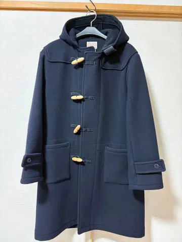 BONCOURA 더플 코트 38 캐시미어 혼방 더플