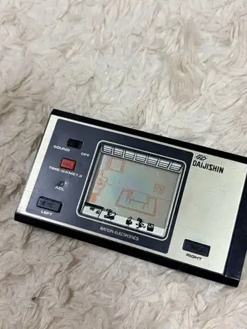 작동품 반다이 게임 워치 DAIJISHIN 대지진 레트로 게임