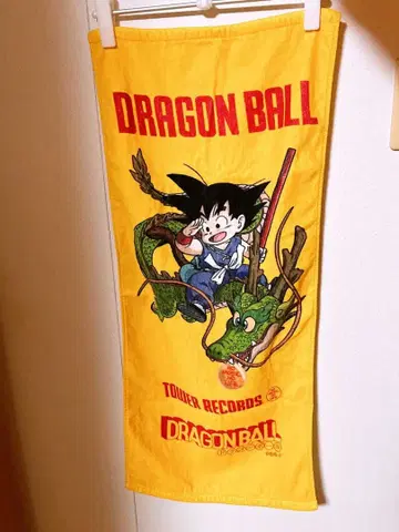 드래곤볼 손오공 타워 레코드 콜라보 타월