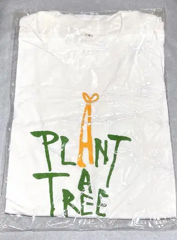 [새상품] PLANT A TREE 기념 티셔츠 한정판 레어