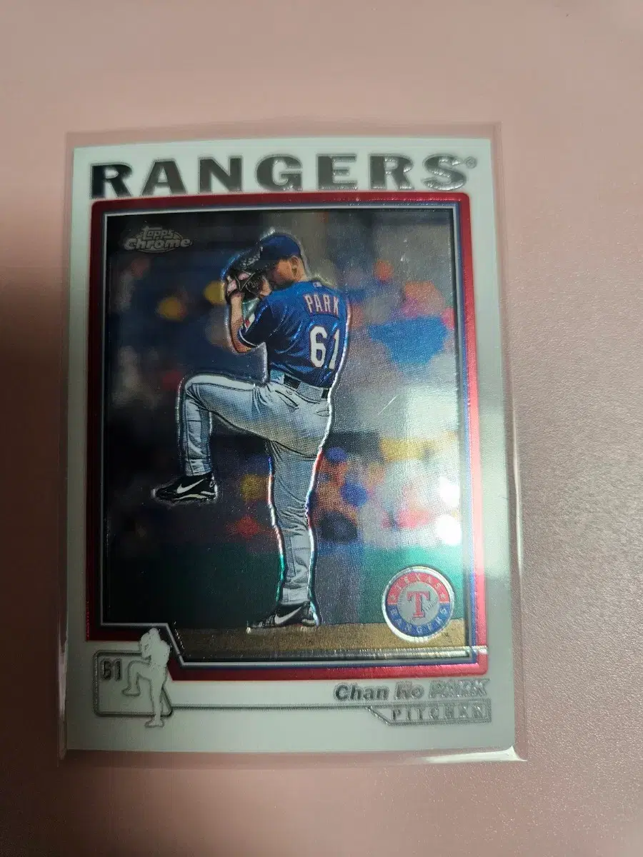 박찬호 2004 Topps Chrome base 카드