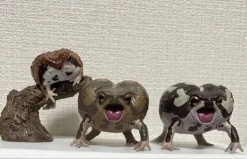 아메후쿠라가에루 리바쥬네코메가에루 개구리 피규어 생물대도감