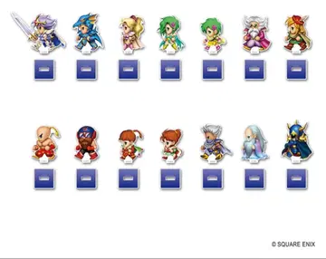 파이널 판타지 IV 미니 아크릴 스탠드 컬렉션 전 14종