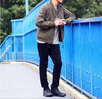 B:MING by BEAMS 디크로스 (R) MA-1 자켓 OLIVE/M