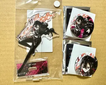 카구라바치 아크릴 스탠드 트레이딩 캔뱃지 카리히유키 3종 세트