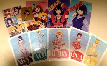 최애의 아이 스이파라 한정판 아크릴 스탠드 레코드 코스터 클리어 파일