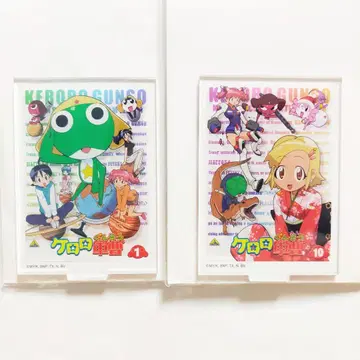 개구리 중사 케로로 DVD 자켓 아크릴 스탠드 제1권 제10권