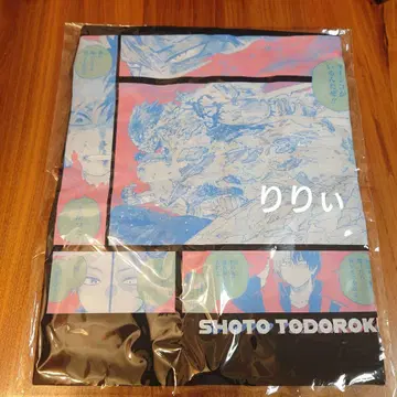 나의 히어로 아카데미아 토도로키 쇼토 생일 빅 실루엣 T셔츠 2025