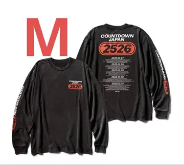 CDJ2526 빈티지풍 롱T 로고 블랙 M