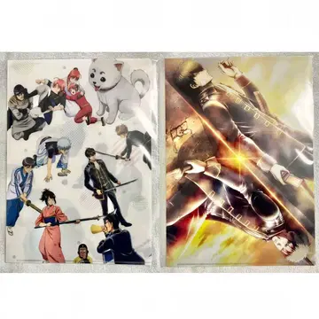 은혼 점페스 애니플렉스 대추첨회 B상 클리어 파일 2종 세트 2