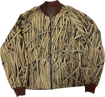 초레어 Cabela's cattailcamo 봄버 자켓 리버서블