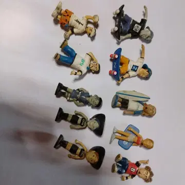 피규어 세트 10체 다양한 포즈