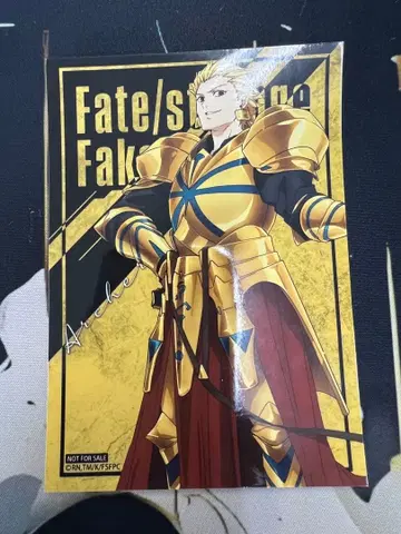 Fate strange Fake 길가메쉬 특전 브로마이드