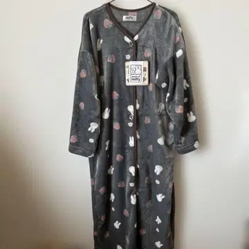 [새상품] 미피 쿠루마롱 가운 그레이 M~L