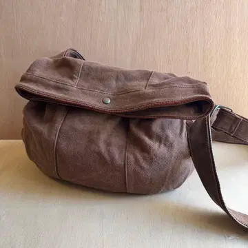 TIDEWAY 타이들웨이 숄더백 브라운 메신저