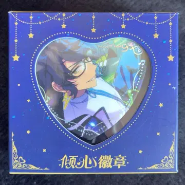 아오바 츠무기 경심 하트 캔뱃지 중국 오프라인 한정판