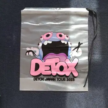 DETOX JAPAN TOUR 2025 드로우 스트링 백