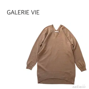 GALERIE VIE 투모로우랜드 하이 게이지 울 뉴앙스 니트