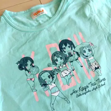 케이온!! T셔츠 방과후 티타임 레어