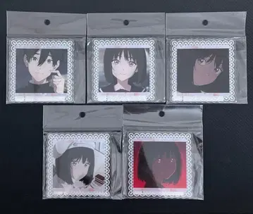 소시민 아크릴 코스터 세트