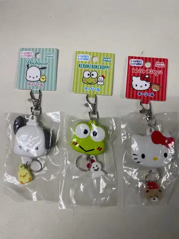 산리오 키 릴 3개 세트 조합 자유