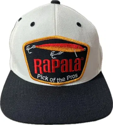 라팔라 베이스볼캡 Rapala 화이트 블랙