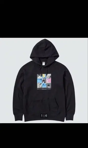 호시노 겐 유니클로 콜라보 후드티 M 사이즈