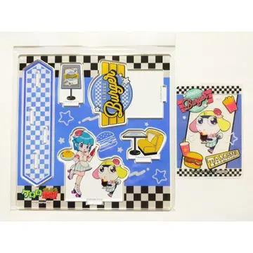 개구리 중사 케로로 카페 아크릴 디오라마 클리어 카드 타마마 모모카