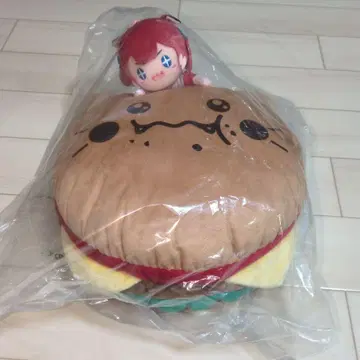 제일복권 아카미 카루비 A상 햄버거 쿠션