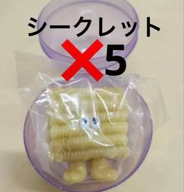 우리들 봉지 라면 마스코트 피규어 가챠 시크릿