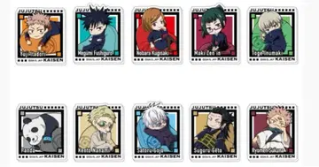 주술회전 릴렉스 쿠션 시리즈 아크릴 배지 BOX