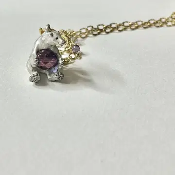 파르나토팍 palnart poc 화이트 시로쿠마 목걸이