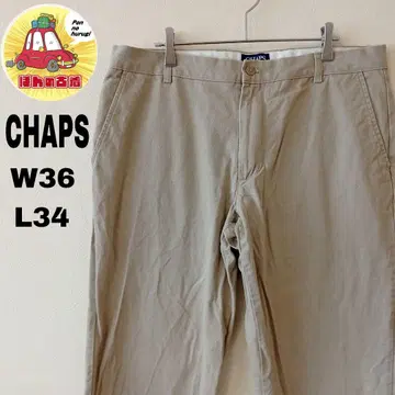 USA 구제 의류 CHAPS 노턱 치노 팬츠 W36 L34 베이지