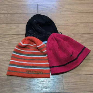 니트 모자 3종 세트 NIKE Karrimor Adidas