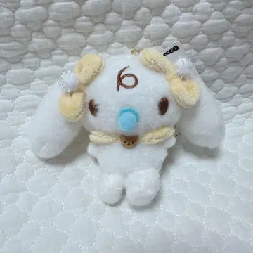 산리오 초귀염 시나모롤 밀크 마스코트 트윈 테일