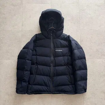몽벨 다운 자켓 고어텍스 후드 네이비 S
