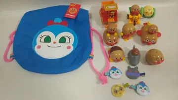호빵맨 피규어 태엽 쵸로Q 외 헤어핀 일괄