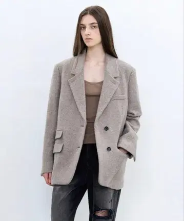 insilense 인사이렌스 울 테일러드 자켓