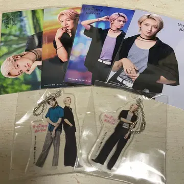 무대 테라피 게임 아크릴 참 브로마이드 세트