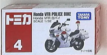 타카라토미 토미카 빨간 상자 베트남제 Honda VFR 경찰 오토바이 4