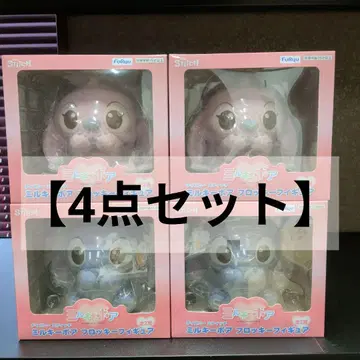 [세트] 스티치 엘르젤 밀키 보아 플로키 피규어 디즈니